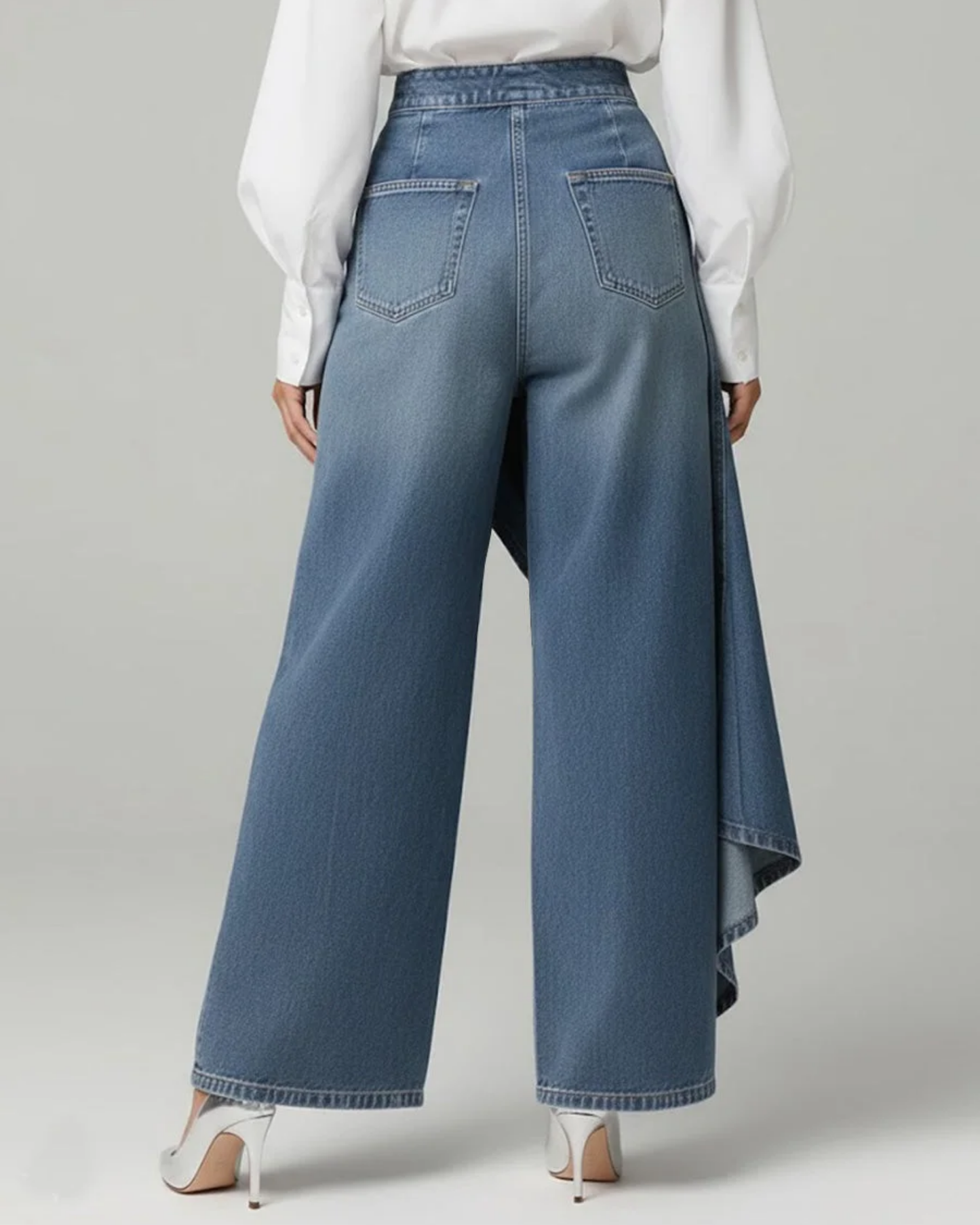 Paula™- Pantalones vaqueros cruzados
